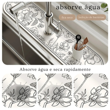 Tapete para torneira