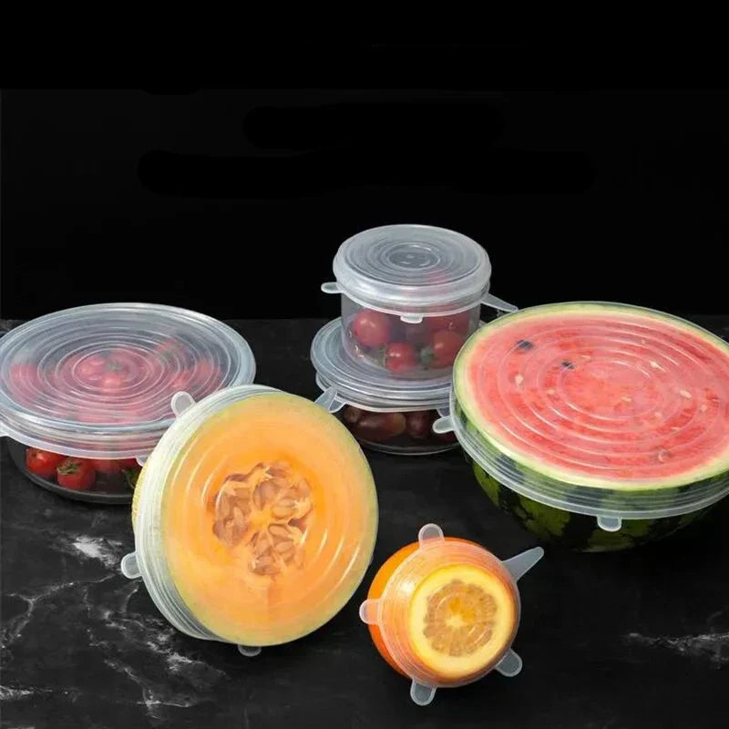 Tampas de Silicone Seladora Universal para Alimentos - foto 7