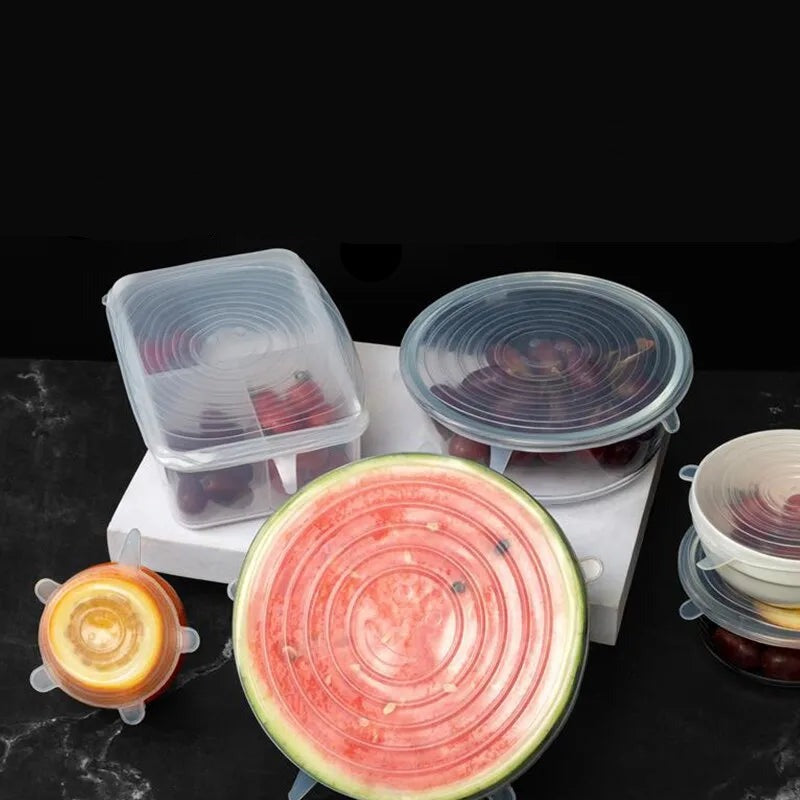 Tampas de Silicone Seladora Universal para Alimentos - foto 10