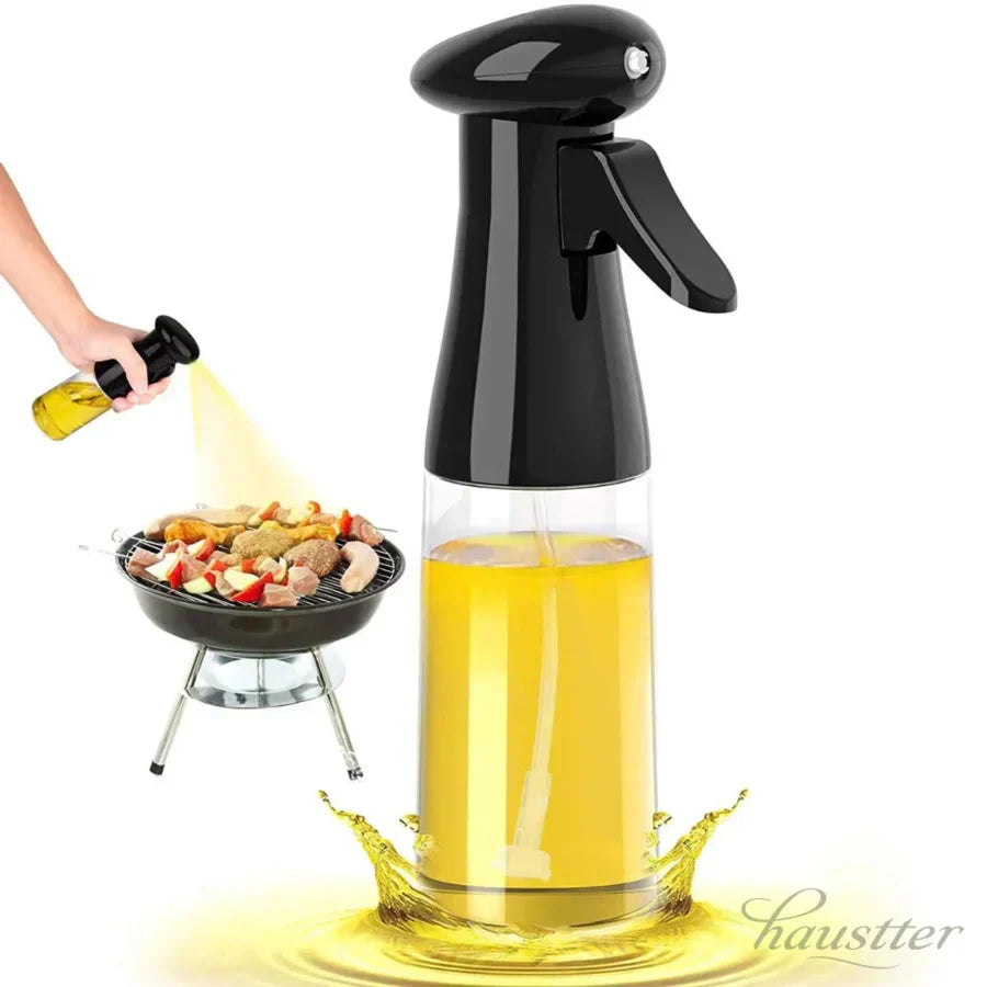 Garrafa Spray Óleo Cozinha 200ml Preto - foto 10