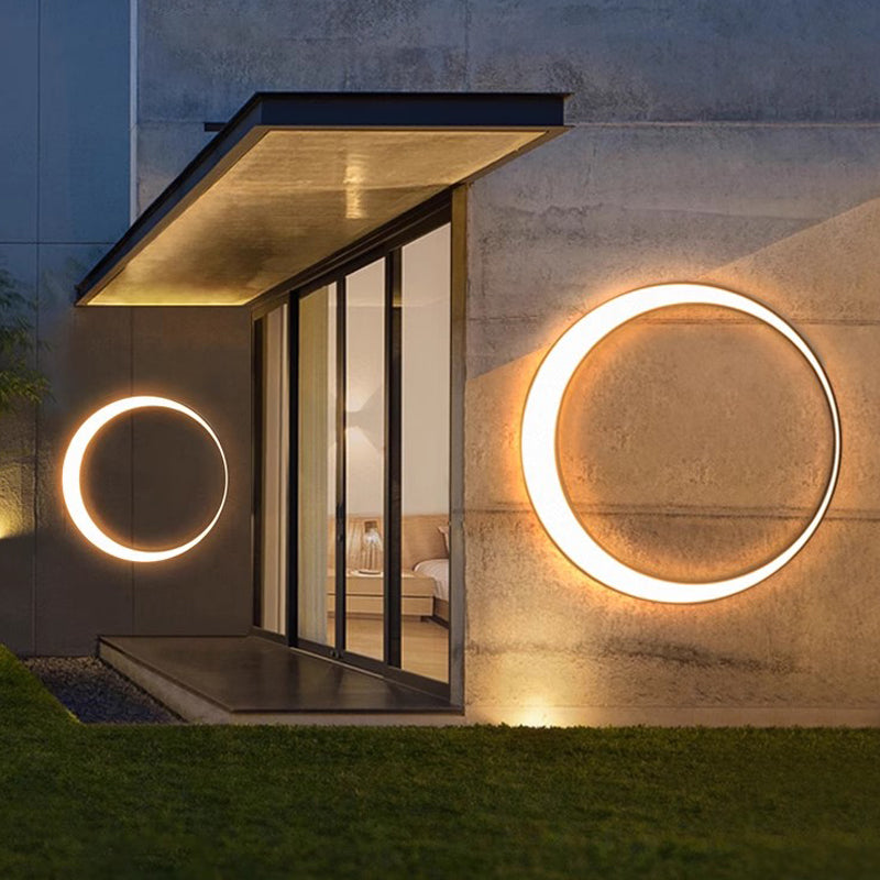 Arandela de Parede Circular LED - Luminária Lua