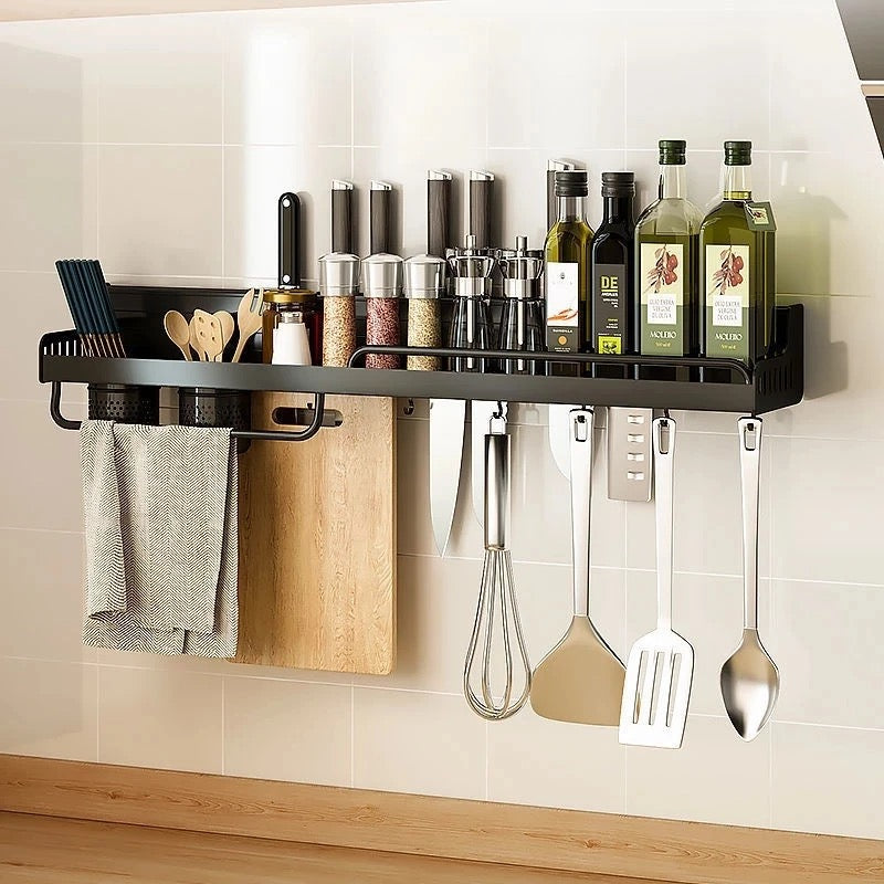 Suporte Multiuso Minimalista para Utensílios - Cozinha Gourmet