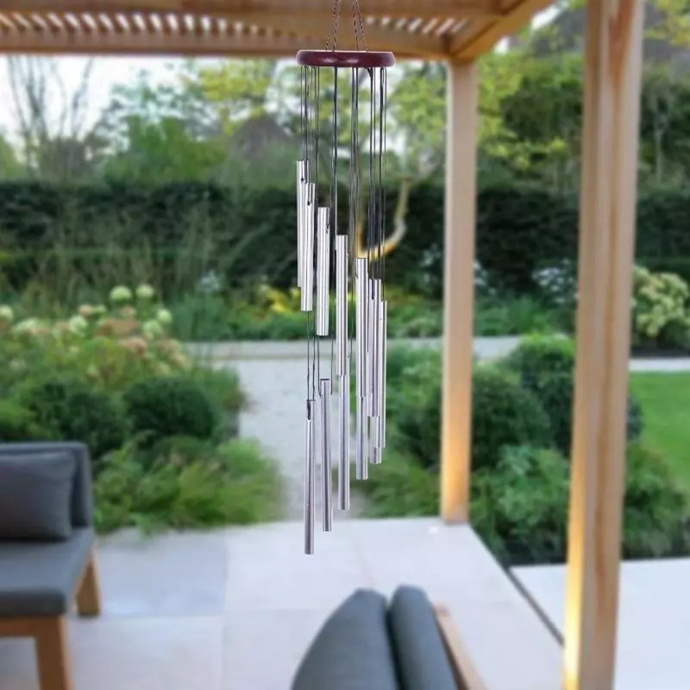 Sino dos Ventos de Luxo - Móbile de Vento para Jardim e Decoração