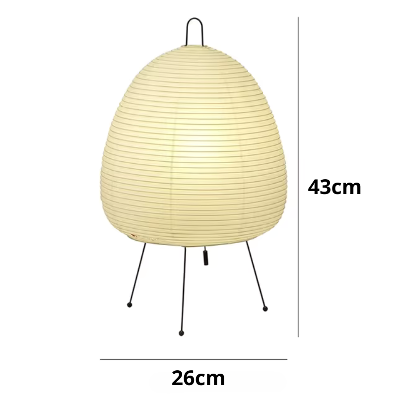 Luminária Japonesa Minimalista - Abajur