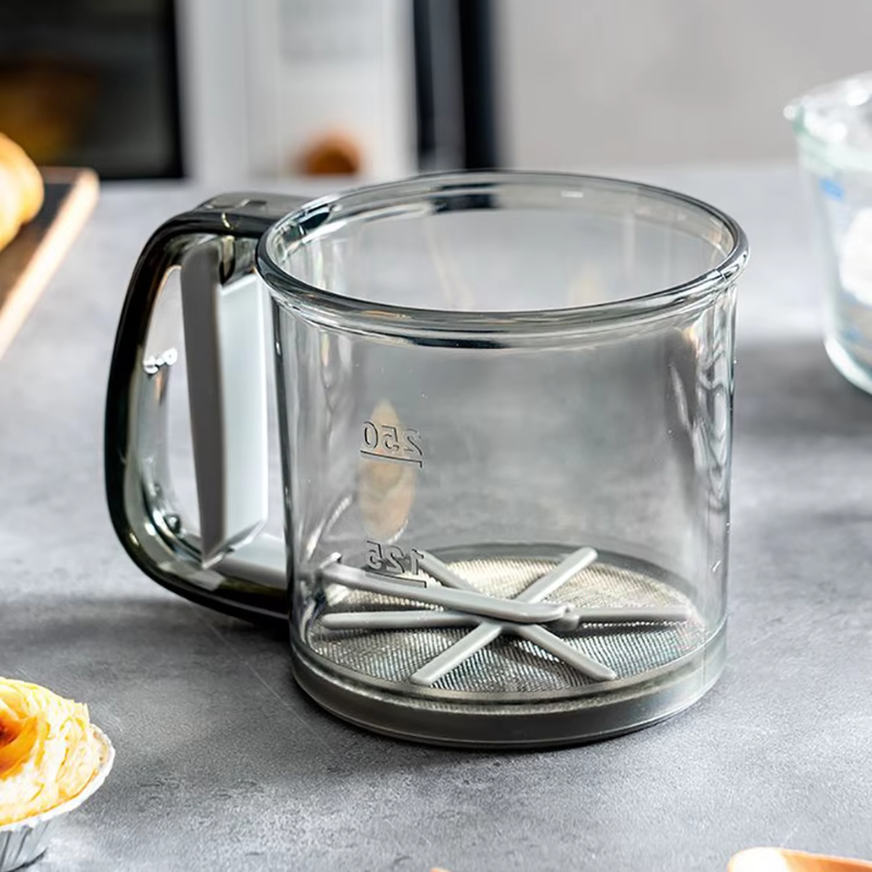 Peneira de Farinha com Design Elegante com Medidor