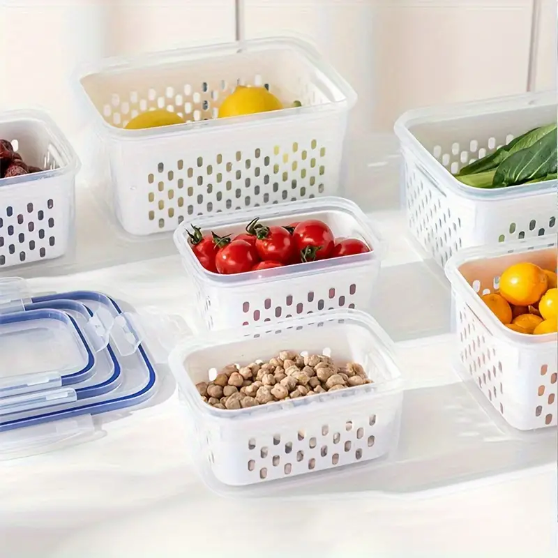 Kit de Organizadores Pro para Frescor - Com Cesto Drenante