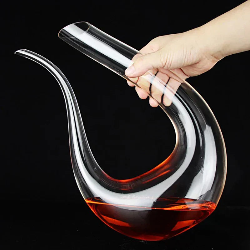 Decantador de Vinho Forma de Cisne em Vidro - foto 6