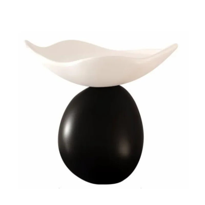 Fruteira Decorativa de Mesa em Resina – Design Escultural Moderno