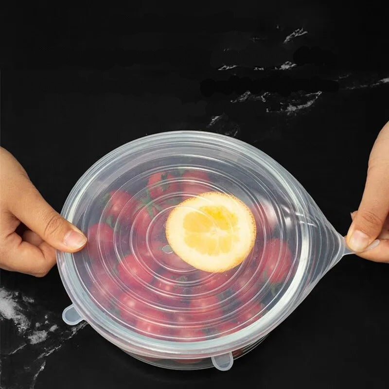 Tampas de Silicone Seladora Universal para Alimentos - foto 11
