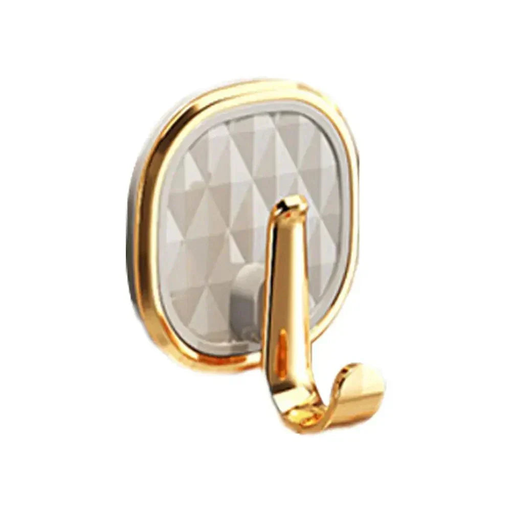 Ganchos de Parede Luxuosos Adesivos - Sem Perfuração