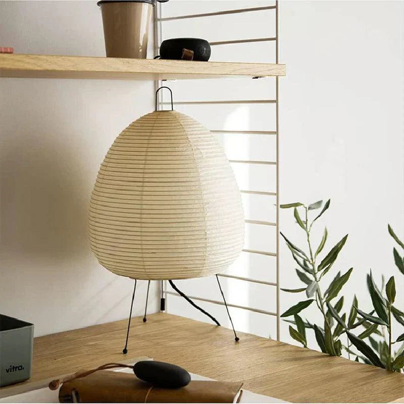 Luminária Japonesa Minimalista - Abajur