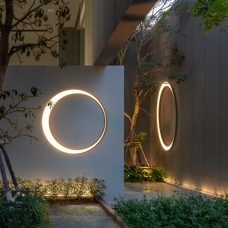 Arandela de Parede Circular LED - Luminária Lua