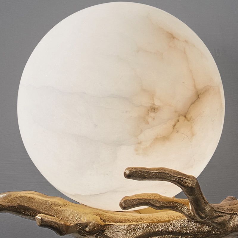 Luminária Arandela de Parede Moonlight Gaia - Ramificação de Mármore